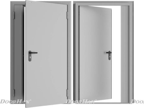 Технические двухстворчатые двери, nazran.doorhan.ru